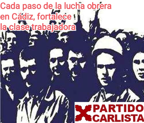 Solidaridad con los trabajadores y trabajadoras del metal de Cádiz