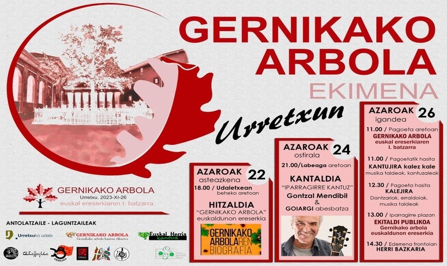 170 aniversario del Gernikako Arbola